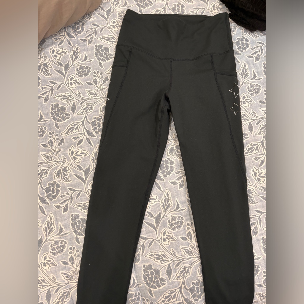 Leggings Brand Mono B Black Color